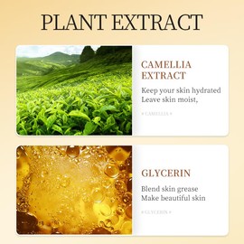 5-Pack Gold Honeycomb Facial Mask with Camellia Extract, Carbomer – Lifting and Firming Gel Mask