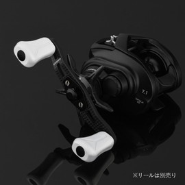 Gomexus DC-F21 Reel Handle Daiwa Bait Reel Suitable for 3.7 inches (95 mm), Carbon Handle, Ultra Lightweight