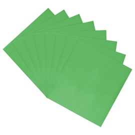 sourcing map 100 Pack Toner Reactive Foil,Deco Foil Transfer Sheets 8.5"x11" A4 Hot Foil Paper for Laser Printer Scrapbooking Heat Transfer DIY Craft,Green