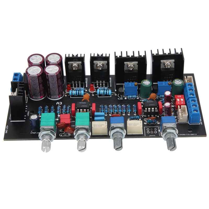 Tone Board A3 Class A HiFi Preamp 4 Knobs Digital
