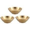 Mengbaobao Soup Bowls Ramen Bowls Set of 3 SUS304 Stainless