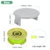M METERXITY 5-Pack String Trimmer Replacement Spool AC80RL3 30ft 0.08