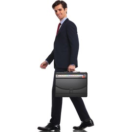 25 Pockets Expanding File Organiser,Visible Window