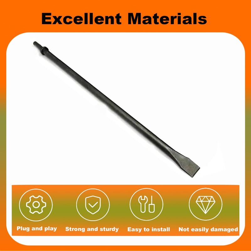 Phyxlyn Scraper 3/4" Width 18" Long Flat Chisels Air Pneumatic