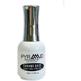 Pyramid Professional Gel Chrome Base Coat Gel Polish 15ml/0.5 oz New 2024