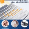 Garage Door White Reflective Insulation KIT: Foam Sheets (20 Rolls)
