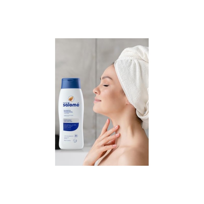 Shampoo Maria Salom_ 400ml - Antica__da y estimula el Crecimiento.