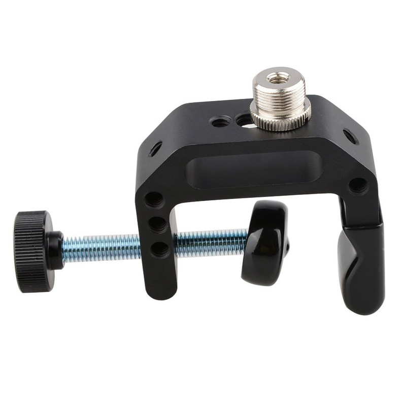 CAMVATE C-Shape Clamp with 1/4 x 12 Screw Holes &