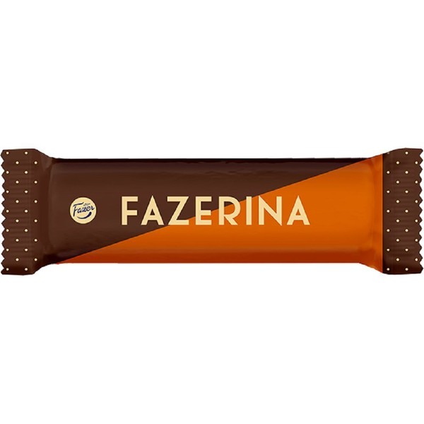 5 Bars x 37g of Fazer Fazerina - Original -