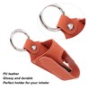 2pcs Inhaler Carrying Holder Clasp Closure Safety Carabiner Clip Portable