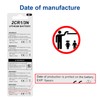Lfeeuiaty 2CR1/3N Battery 6V 170mAh for Dog Collars, Pet Stop,