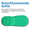 COLOR CAST SHOES Scarpa in gesso antiscivolo, stabile e comoda,