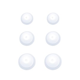 Hearing Aid Power Domes Double Layer Tips Suitable for GN Resound Sure Fit Models 8+10+12mm (Mixed for Trial)