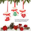Christmas New Year Countdown Advent Hanging Calendar Gift Bags Pouches