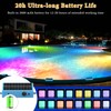 Yichuke Solar Pool Lights, Pool Lights, 10-Color 4-Mode Light Sensing