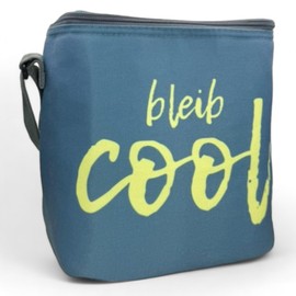 MIJOMA Cool Bag: Functional, Stylish and for Durable Use - Compact 6.8 Litre Foldable Insulated Bag, Lunch Bag and Picnic Bag in One (Blue - Stay Cool)