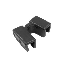 Uenhoy 5 Pcs Resuable Chopstick Helpers Chopsticks Training Connectors for Many Age, Plastic Chopstick Holders, Black