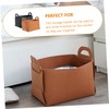 LABRIMP 2pcs Felt Storage Box Creative Sundries Organizer for Home