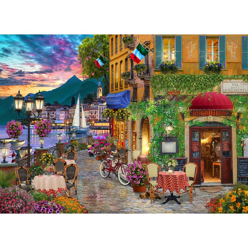 Irresistible Italy Simple Sections™ Jigsaw Puzzle - 1000 Pieces -