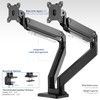 VIVO Premium Aluminum Heavy Duty Arms, Fits 2 Ultrawide Monitors