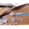 Jamiikury 16pcs Locking Shelf Pins – 6.9mm Cabinet Shelf Pegs,