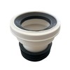 Straight WC Toilet Pan Connector 4'' (100mm/110mm) - Essential Toilet