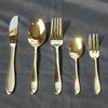Nagao Tsubamesanjo Dinner Cutlery Set, 10 Pieces, Gold, 18-0 Stainless