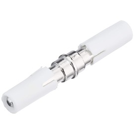 Gardinia Connector for Curtain Rods with Diameter 12 mm White 8.1