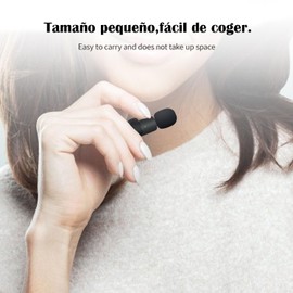 Homvik Lavalier Kabelloses Mikrofon für iOS Ansteckmikrofon Plug-Play für Facebook Youtube Vlog TikTok Online-Meetings Mikrofon mit intelligenter Rauschunterdrückung