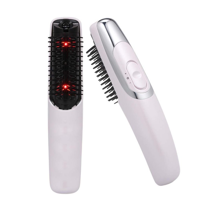 Electric Infrared Hair Brush Comb Laser Treatment Grow Comb Stop