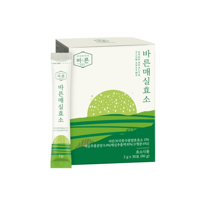 Healthy Promise Barun Barun Low-Molecular Green Plum Enzyme 30 Packets