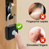 Fingerprint Padlock App Locker Lock Phone App Unlock, Remote Recording