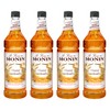 Monin Flavored Syrup, Toasted Marshmallow, 33.8-Ounce Plastic Bottles (Pack of