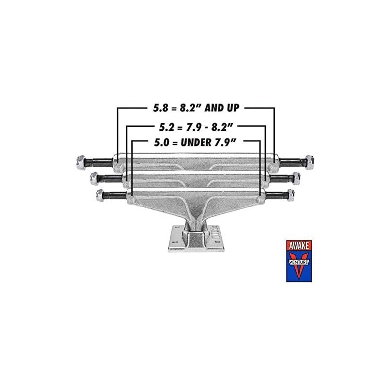 Venture All Polished Low - 5.2" Single Skateboard Truck One