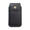 DFV mobile Leather Cover Vertical Belt Case with Magnetic Closure