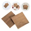 Abaodam 2pcs Thickened Black Walnut Wood Planks DIY Carving Wood