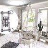 BeneLabel Dual Hanging Rings Hammock Swing Hanger, Swivel Stainless Steel