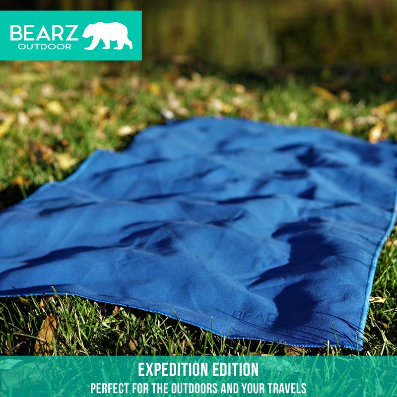 BEARZ Outdoor Quick Dry Towel Travel Towel - 2 Pack