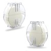 Harniruco 2 Pieces Thread Wax Thread Conditioner Beeswax for Sewing,