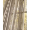 Curtainworks Soho Voile Sheer Curtain Panel, 59" by 95", Oyster