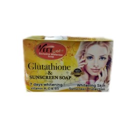 VEETGOLD GLUTATHIONE & SUNSCREEN SOAP VITAMIN A,C & B3