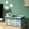 ZANZER Collapsible Storage Crate - 9L Foldable Handle Crate Storage