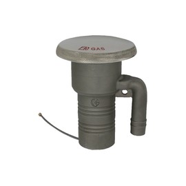 Vented gas deck fill, 1 1/2"