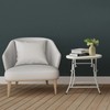 TeoKJ Folding Outdoor Side Tables, Anti Rust Small Patio Table