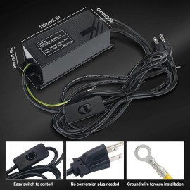 Yaeccc 10KV Neon Sign Transformer Sign Power Supply Electronic Neon Light Transformer