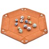 Hexagon Dice Rolling Tray for D&D and RPG Games –