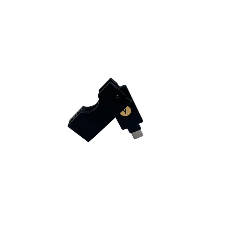Designz3D Yubikey Protector Flip Case Keychain Holder (5 NFC /