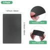 M METERXITY 5-Pack Metal Business Card Blanks, 80x50x0.8mm Aluminum Plate