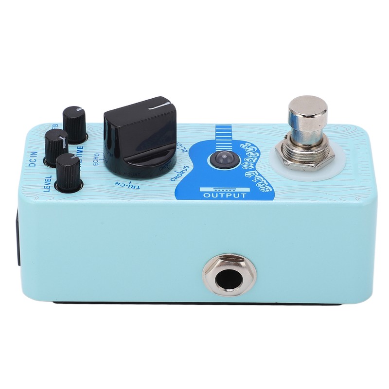 Acoustic Guitar Effect Pedal Baby Water Delay Chorus 5 Gears