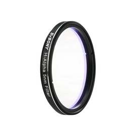 Svbony SV227 Telescope Filter 2", H-Alpha 5nm Narrow-Band CCD Filter, Light Pollution Filter Reduce Light Pollution and Sky Glow, Improve Contrast and Detail for Deep Sky Astrophotography